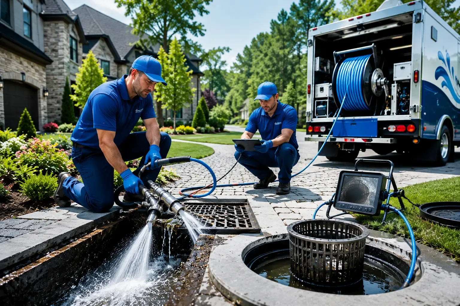Local outdoor drain cleaning professionals in East Galesburg, IL